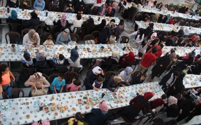 افطار جماعي ل 600 شخص سوري ضم العديد من الشخصيات